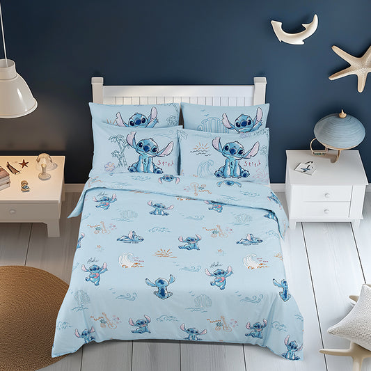 Disney 900TC , 100% Cotton Sateen (Stitch)