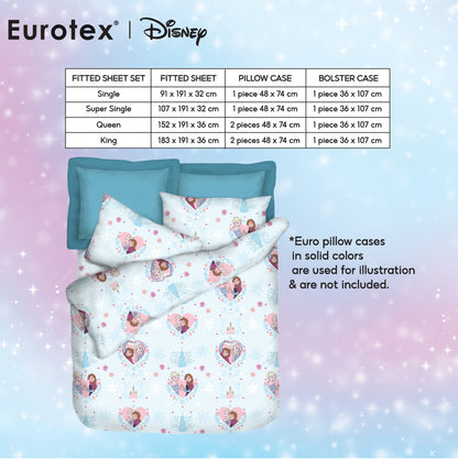 Disney Frozen Bedsheet / Summer Light Quilt, 900 Thread Count Microluxe, Anna, Elsa, Sisters Love